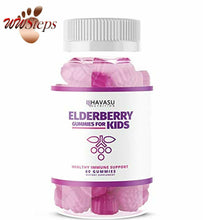 Load image into Gallery viewer, Havasu Nutrition Elderberry Gummies - Supports Immune System Health - Made with
