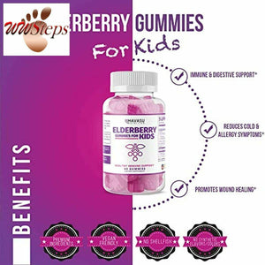 Havasu Nutrition Elderberry Gummies - Supports Immune System Health - Made with