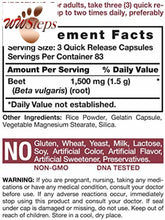 이미지를 갤러리 뷰어에 로드 , Beet Root Powder Capsules 1500mg | 250 Pills | Herbal Extract | Gluten Free, Non
