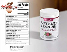 Cargar imagen en el visor de la galería, Beet Root Powder Organic - Nitric Oxide Beets by Snap Supplements - Supports Low
