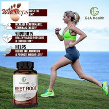 이미지를 갤러리 뷰어에 로드 , Beet Root Capsules 1000mg per Serving, 180 caps Filled with Beet Root Powder, Im
