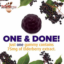 Cargar imagen en el visor de la galería, Zena Elderberry Gummies 75mg, Immune Support and Powerful Antioxidant Herbal Sup
