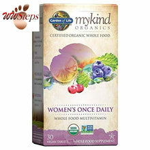 이미지를 갤러리 뷰어에 로드 , Garden of Life Multivitamin for Women - mykind Organics Women&#39;s Once Daily Multi
