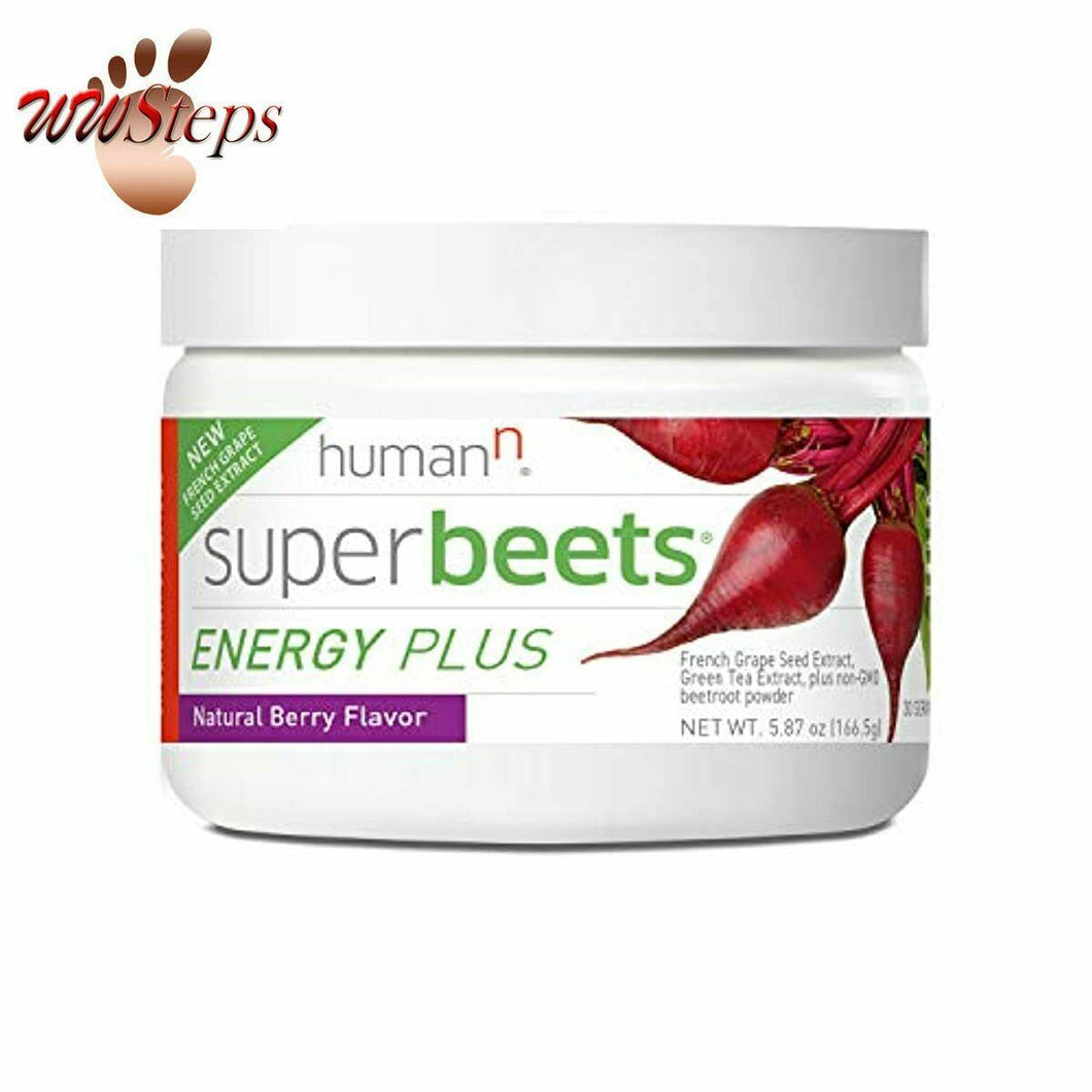 HumanN SuperBeets Energy Plus with Grape Seed Extract | Concentrated Non-GMO Bee