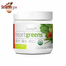 Carica l&#39;immagine nel visualizzatore di Gallery, HumanN HeartGreens | Superfood Organic Powder with Wheatgrass, Kale, Spinach, an
