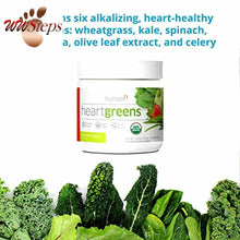 Load image into Gallery viewer, HumanN HeartGreens | Superfood Organic Powder with Wheatgrass, Kale, Spinach, an
