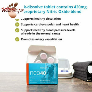 HumanN Neo40 Daily Heart and Circulation Support Nitric Oxide Boosting Supplemen
