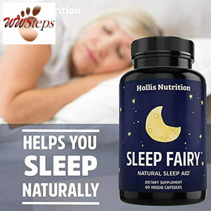 Sleep Fairy Natural Sleep Aid | Non-Habit Forming | Herbal Sleeping Pills for Ad
