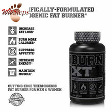 Load image into Gallery viewer, Burn XT Black Thermogenic Fat Burner - Weight Loss Supplement, Appetite Suppress
