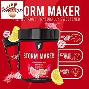 Inno Supps Storm Maker Pre Workout - Long Lasting Energy, Organic Caffeine & Yer