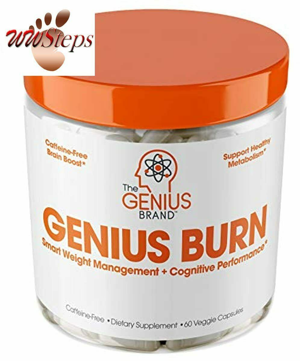 Genius Fat Burner - Thermogenic Weight Loss & Nootropic Focus Supplement - Natur