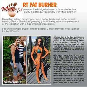 Genius Fat Burner - Thermogenic Weight Loss & Nootropic Focus Supplement - Natur