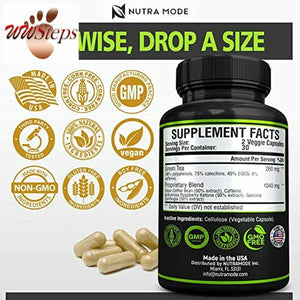Premium Green Tea Extract Fat Burner Supplement with EGCG-Natural Appetite Suppr