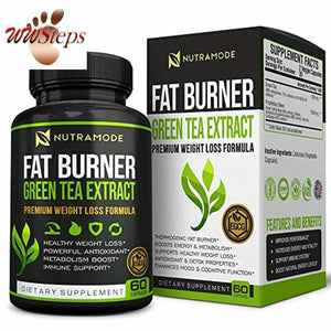 Premium Green Tea Extract Fat Burner Supplement with EGCG-Natural Appetite Suppr