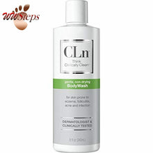 Load image into Gallery viewer, CLn BodyWash - Moisturizing Body Wash, For Skin Prone to Eczema, Dermatitis, Acn
