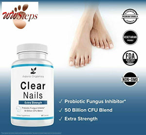 Clear Nails - Extra Strength - Probiotic Fungus Inhibitor - 50 Billion CFU