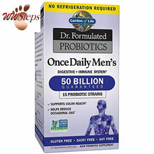 Charger l&#39;image dans la galerie, Probiotics for Men and Adults - Garden of Life Dr. Formulated Once Daily Men&#39;s P
