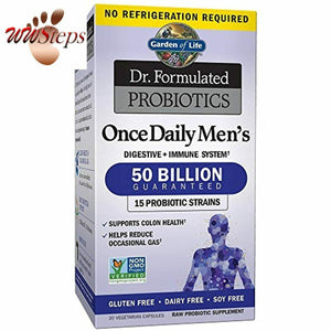 Probiotics for Men and Adults - Garden of Life Dr. Formulated Once Daily Men's P