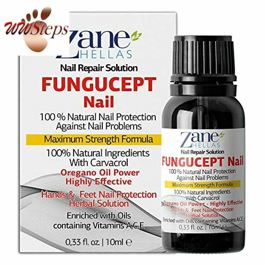 Zane Hellas FunguCept Nail. Fungal Nail Solution. Fungus Nail Solution for Disco