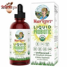 Load image into Gallery viewer, Organic Liquid Probiotics by MaryRuth&#39;s (Plant-Based) - Men Women Kids Babies To
