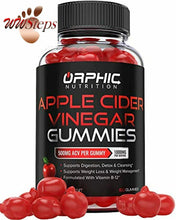 將圖片載入圖庫檢視器 Apple Cider Vinegar Gummies - 1000mg - Formulated for Weight Loss, Energy Boost
