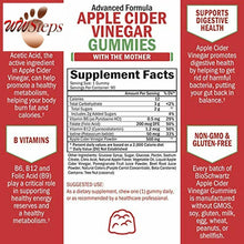 將圖片載入圖庫檢視器 Vegan Apple Cider Vinegar Gummies with The Mother &amp; B Vitamins - for Digestive &amp;
