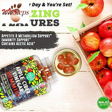 Load image into Gallery viewer, MAJU Apple Cider Vinegar Gummies with Mother, 2X Stronger (1000 mg), Unfiltered

