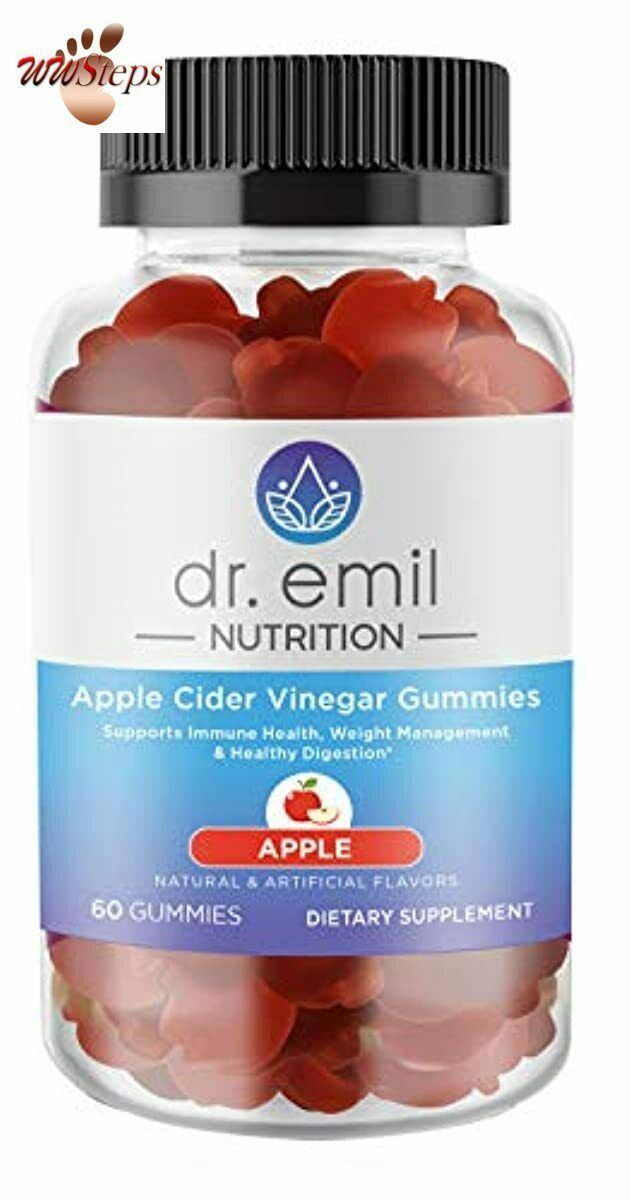 Dr. Emil Nutrition Apple Cider Vinegar Gummy Vitamin for Immunity, Detox, Digest