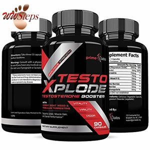 Prime Labs - Test Booster for Men - Helps Build Muscle & Burn Fat, Boost Stamina