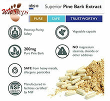 Cargar imagen en el visor de la galería, Superior Labs – Pine Bark Extract – Superior Circulatory Health - 200mg, 95%
