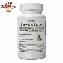 이미지를 갤러리 뷰어에 로드 , Superior Labs Boswellia Extract - Pure NonGMO Boswellic 65% Acids w/Bioperine Su
