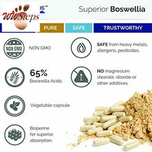 Charger l&#39;image dans la galerie, Superior Labs Boswellia Extract - Pure NonGMO Boswellic 65% Acids w/Bioperine Su
