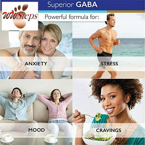 Superior Labs | GABA Supplement 750mg | Maximum Strength Mood Enhancement | Natu