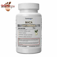 Carica l&#39;immagine nel visualizzatore di Gallery, Superior Labs - Organic Peruvian Maca - 100% Pure NonGMO - Dietary Supplement fo
