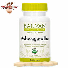 Load image into Gallery viewer, Banyan Botanicals Organic Ashwagandha Supplement – Withania somnifera – for
