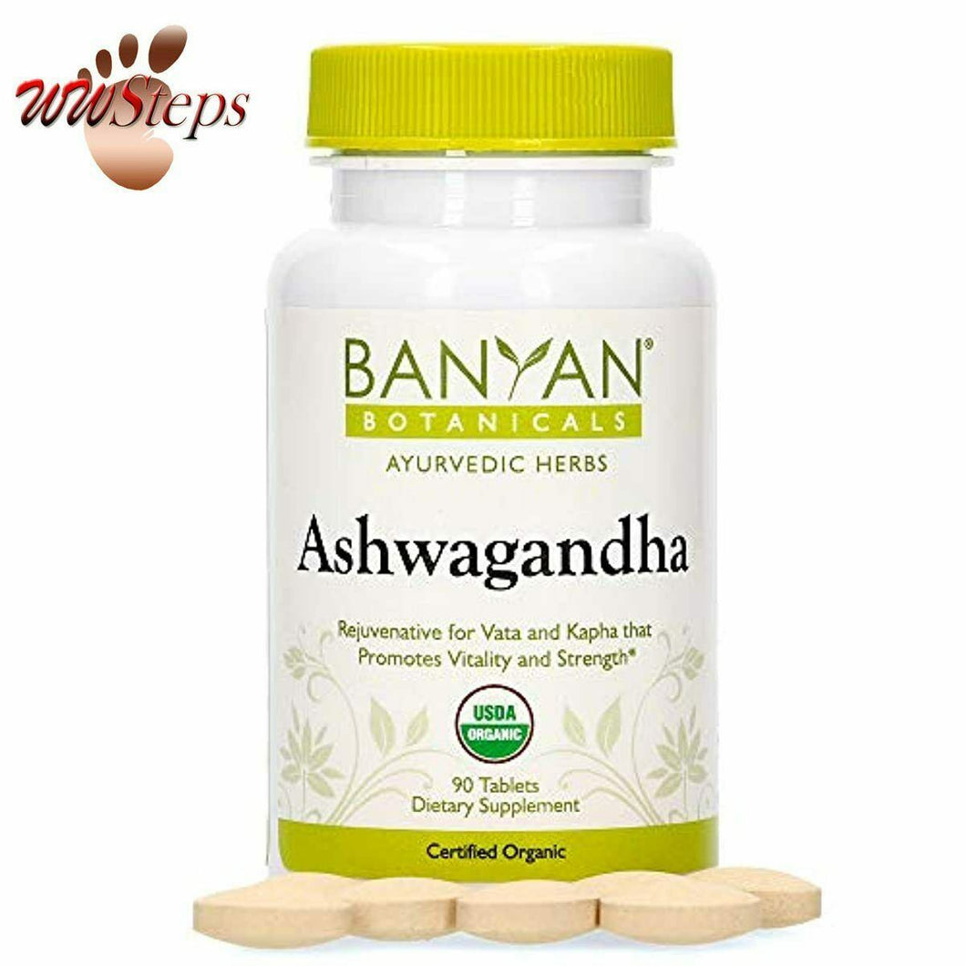 Banyan Botanicals Organic Ashwagandha Supplement – Withania somnifera – for
