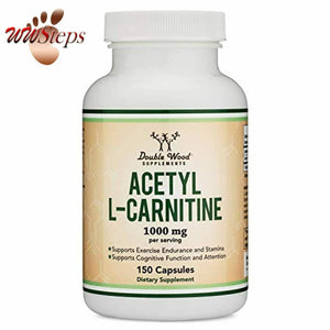 Acetyl L Carnitine (150 Capsules, 75 Day Supply) 1,000mg ALCAR for Brain Functio