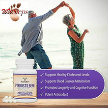 Cargar imagen en el visor de la galería, Pterostilbene 100mg Capsules (Third Party Tested) Made in The USA, 60 Capsules,
