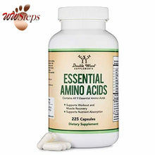 Cargar imagen en el visor de la galería, Essential Amino Acids - 1 Gram Per Serving Powder Blend of All 9 Essential Amino
