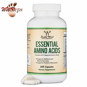 Essential Amino Acids - 1 Gram Per Serving Powder Blend of All 9 Essential Amino