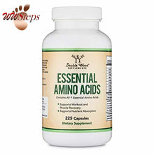 Cargar imagen en el visor de la galería, Essential Amino Acids - 1 Gram Per Serving Powder Blend of All 9 Essential Amino
