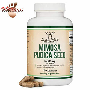 Mimosa Pudica Seed Capsules (180 Capsules, 3 Month Supply) 1000mg per Serving fo