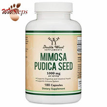 Load image into Gallery viewer, Mimosa Pudica Seed Capsules (180 Capsules, 3 Month Supply) 1000mg per Serving fo
