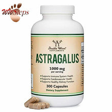 Load image into Gallery viewer, Astragalus Root Capsules - 1,000mg Per Serving (300 Capsules) High in Polysaccha
