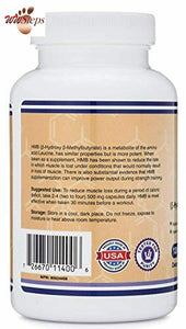 HMB Supplement, Third Party Tested, for Muscle Recovery, Growth, and Retention (