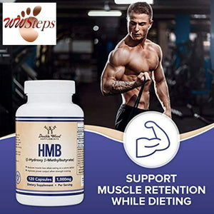 HMB Supplement, Third Party Tested, for Muscle Recovery, Growth, and Retention (