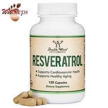 Cargar imagen en el visor de la galería, Resveratrol 500mg Per Serving, 120 Capsules (Natural Resveratrol Polygonum Root
