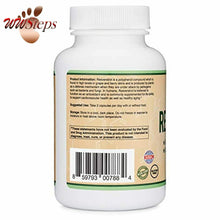 Cargar imagen en el visor de la galería, Resveratrol 500mg Per Serving, 120 Capsules (Natural Resveratrol Polygonum Root
