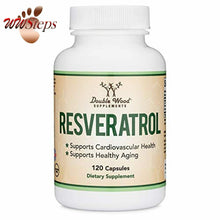 Cargar imagen en el visor de la galería, Resveratrol 500mg Per Serving, 120 Capsules (Natural Resveratrol Polygonum Root
