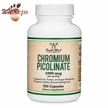 Load image into Gallery viewer, Chromium Picolinate 1000mcg for Weight Loss (High Absorption and Bioavailability
